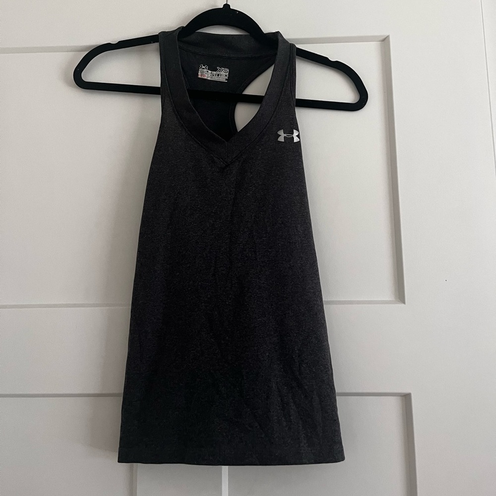 Womens XS gray Under Armour Tank top.